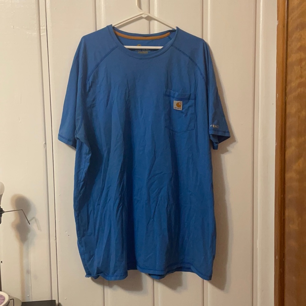 Blue Carhartt T-shirt